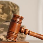 Military uniform in court