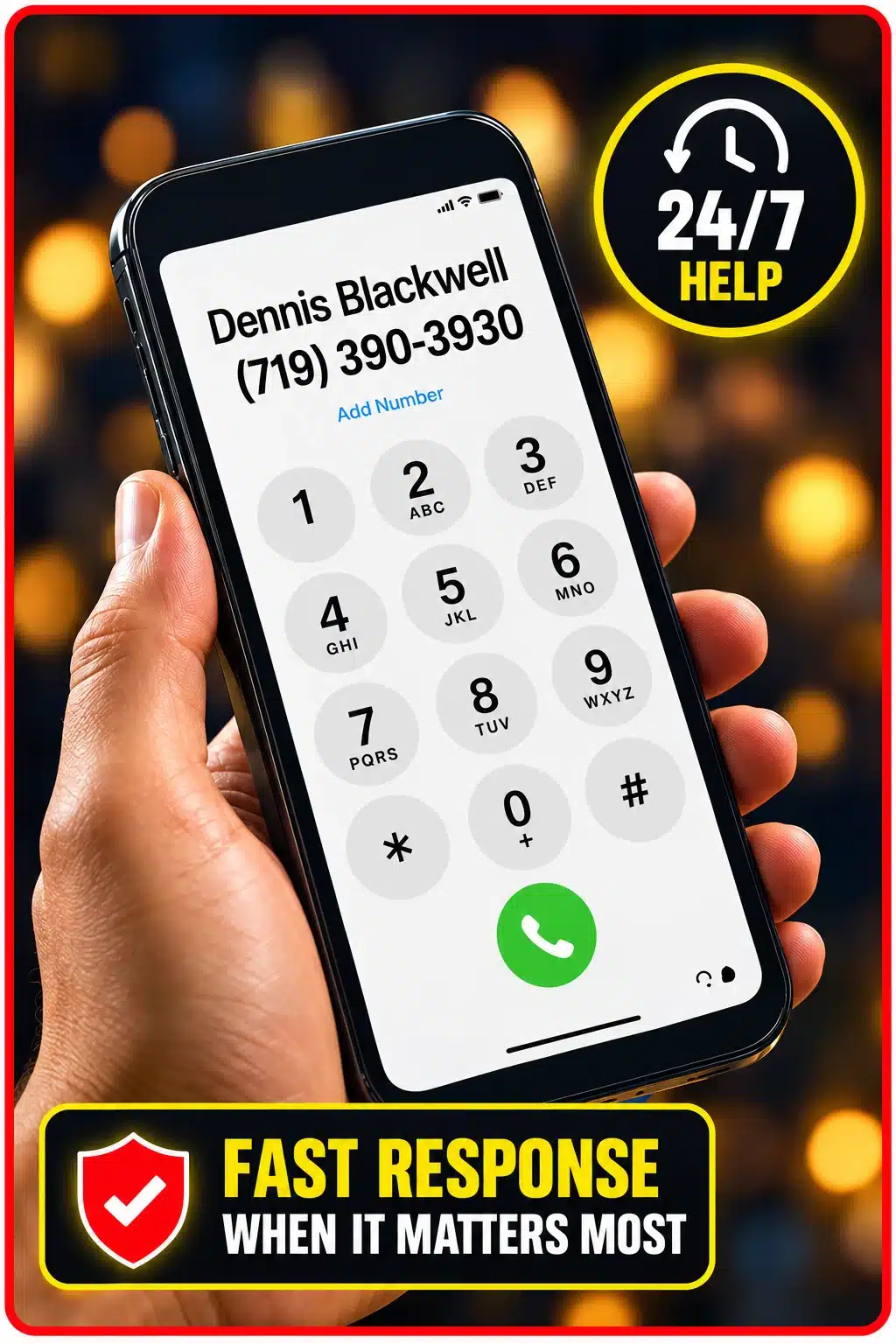 Call Dennis Blackwell Bailbonds